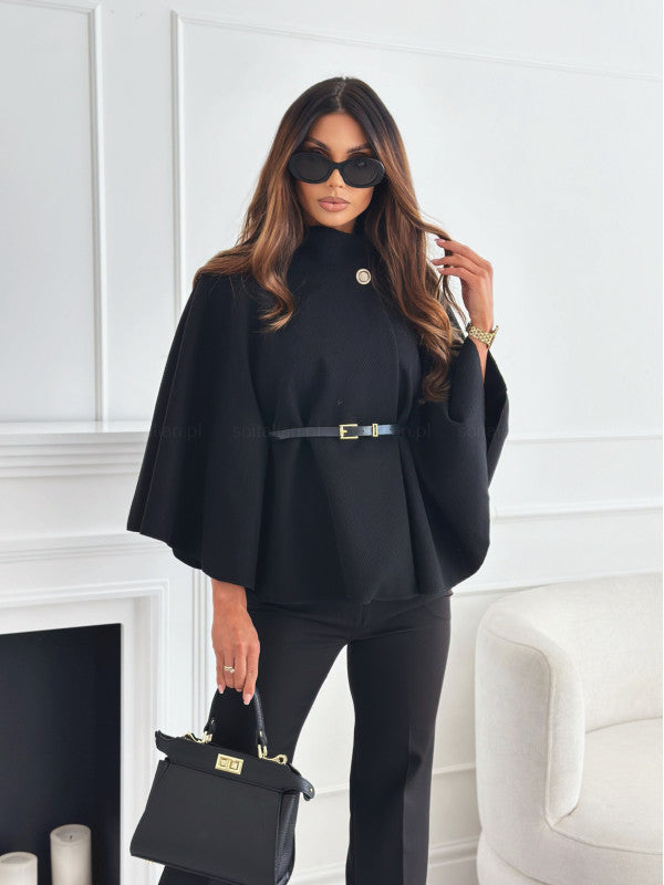 JANT Women's Belted Cape Jacket